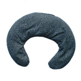 Wärmekissen Nackenhörnchen  |  Blumen  |  Anthrazit