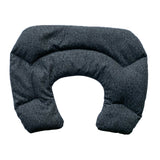 Wärmekissen Nackenhörnchen XL  |  Blumen  |  Anthrazit