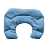 Wärmekissen Nackenhörnchen XL  |  Gemustert  |  Hellpetrol