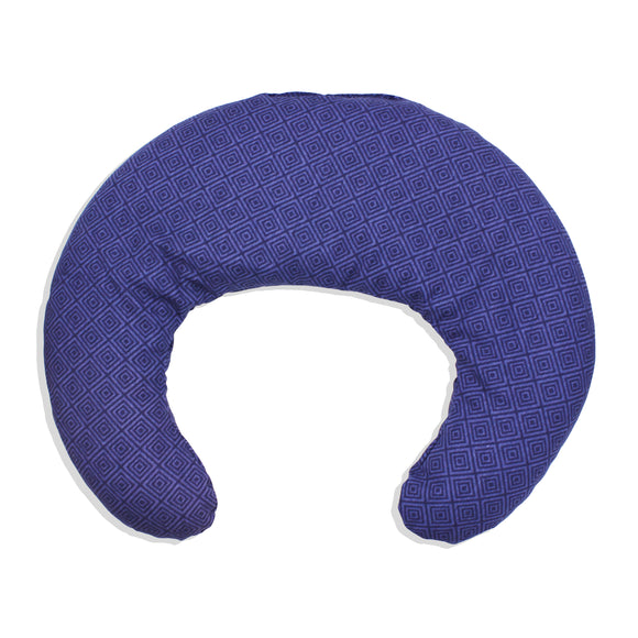 Wärmekissen Nackenhörnchen  |  Rauten  |  Blau
