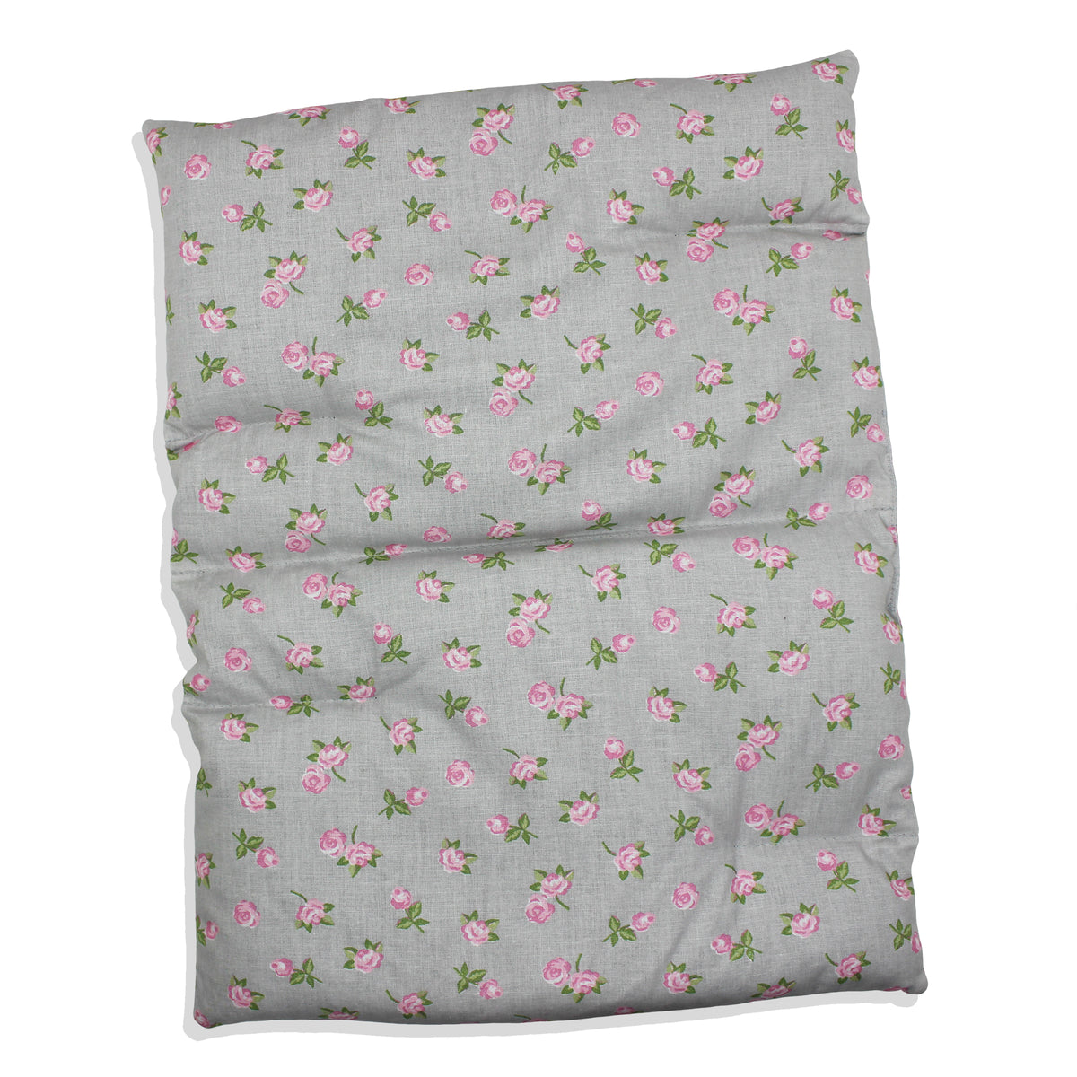 Wärmekissen Rechteck XL  |  Rose  |  Grau