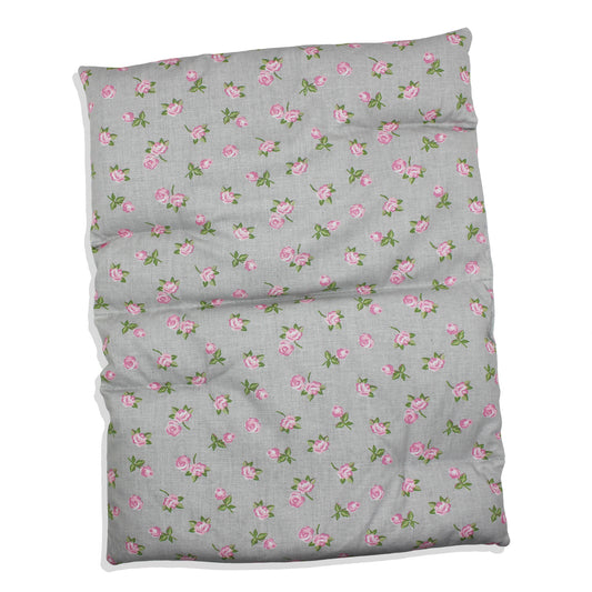 Wärmekissen Rechteck XL  |  Rose  |  Grau